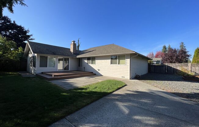 Spacious Mill Creek Rambler - Avail Now!