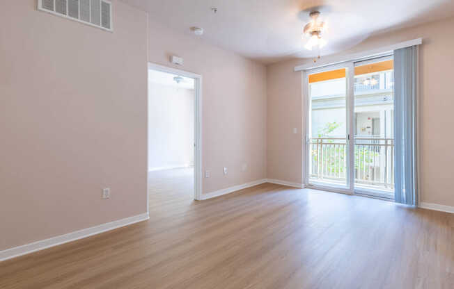 Living Room with Hard Surface Flooring
