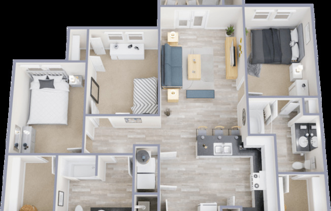 Home - Green Oaks Apartments - Houston, TX