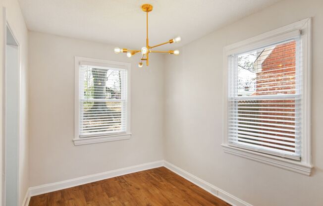 Spacious 1 Bedroom Duplex in Trinity Park, blocks from Duke! - Renovated & Pet Friendly