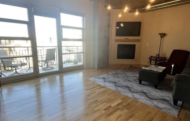 Available May 10th, 2025-Beautiful and Spacious One Bedroom Furnished Condo in the Peloton 12 month lease