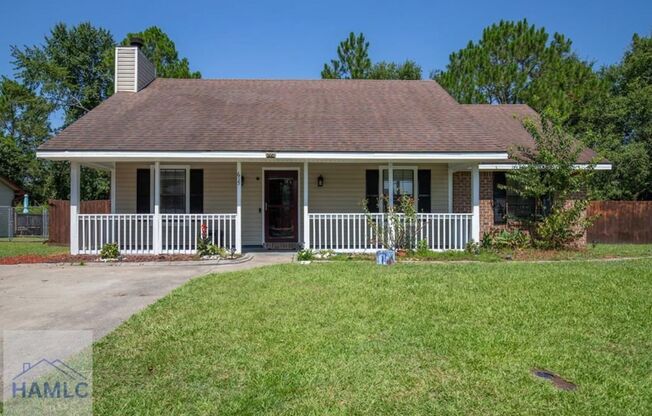 Charming 3 Bedroom, 2 Bath Home! Enjoy a covered front porch, spacious back deck, fenced backyard, and storage shed. Perfect for relaxing or entertaining!