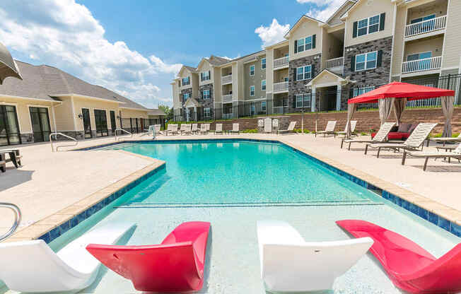 Poolside Sundeck at Aventura at Maryland Oaks, Missouri,63146