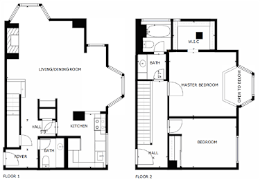 2 beds, 1.5 baths, $3,844