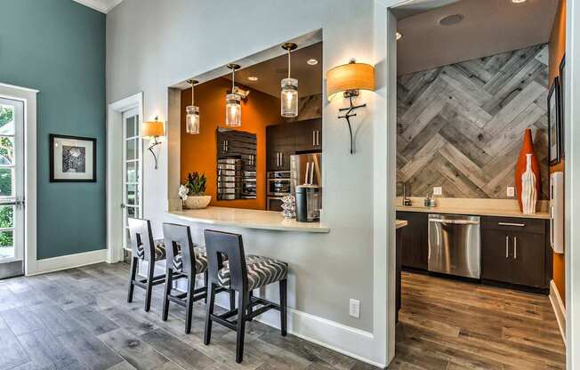 Resident Lounge Kitchen