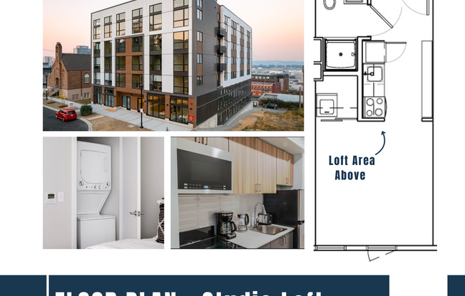 Studio, 1 bath, 269 sqft, $1,400, Unit Unit 106