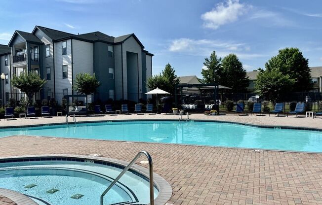 our apartments have a resort style swimming pool