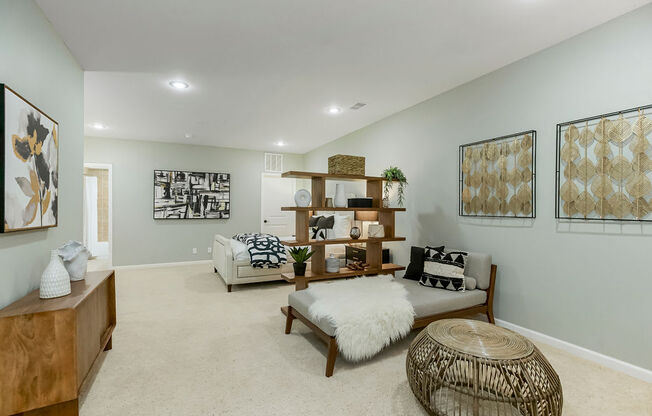 Specious Bedroom at Prairie Pines Townhomes, Shawnee