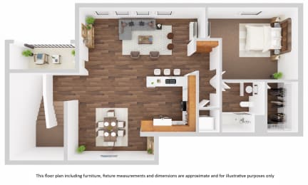 1 bed, 1 bath, 989 sqft, $1,753