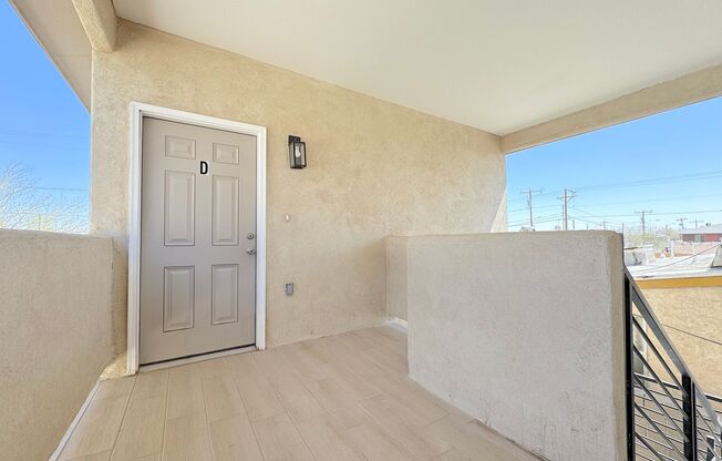 West/Central El Paso 1bed/1bath Refrig A/C Condo!