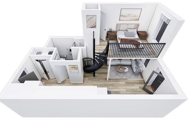 1 bed, 1 bath, 568 sqft, $1,565, Unit 403