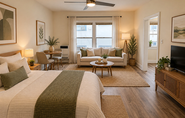 Studio, 1 bath, $1,154, Unit 214