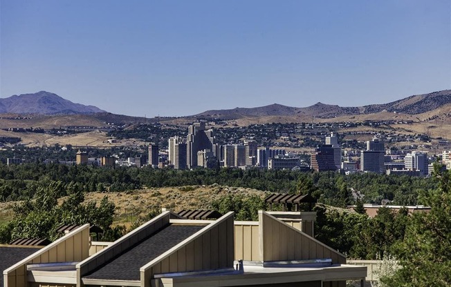 bird's eye view above property