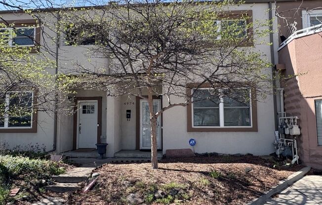 LOCATION!  Newer contemporary townhome 2 bed w/office space in Denver's desirable Berkeley neighborhood across from lake & park!