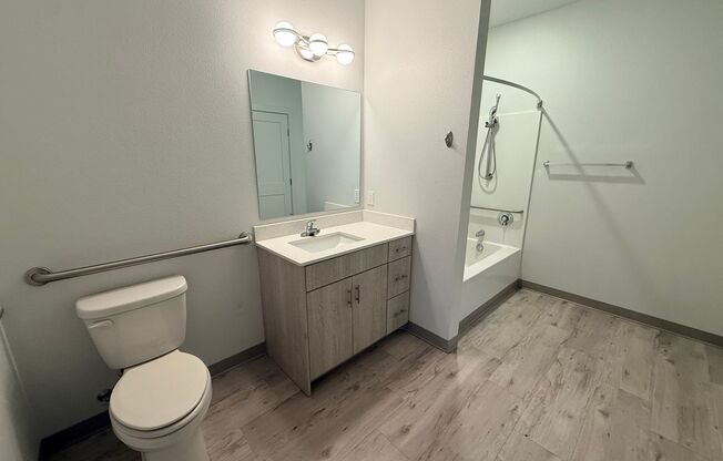 1 bed, 1 bath, 1,003 sqft, $1,295, Unit 103A (ADA)
