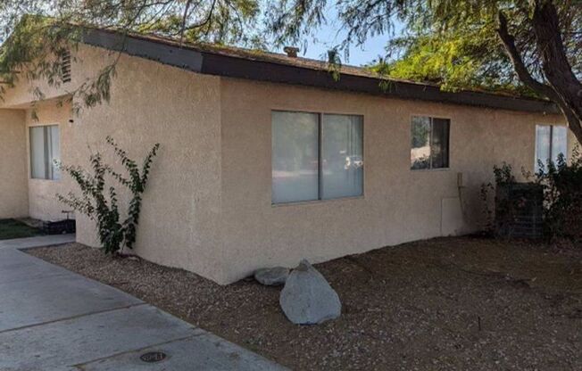 Welcome to this beautifully refreshed 2 bed, 2 unit, located in the heart of Cathedral City!