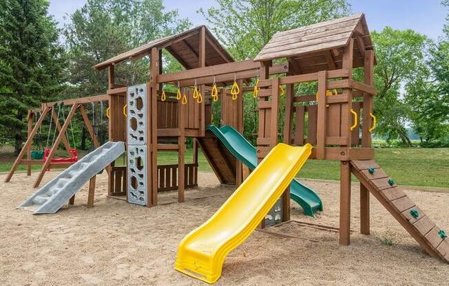 Playground at ReNew at Neill Lake, Minnesota, 55344