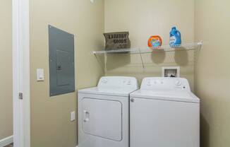 Stacked Washer/Dryer at The Oasis at Lake Bennet, Ocoee, FL