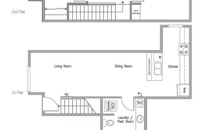 2 beds, 1.5 baths, 879 sqft, $1,900, Unit 09