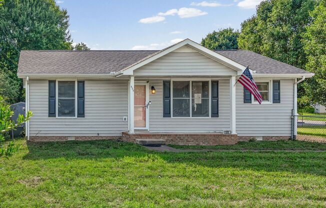 Spacious Home with Large Fenced Yard & Storage Shed