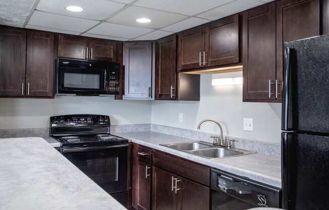 Luxurious Kitchen at Barrington Estates Apartments, Indiana