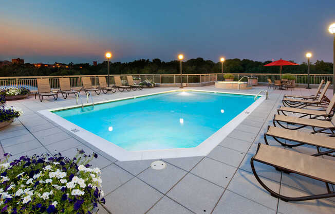 Rooftop Pool and Deck