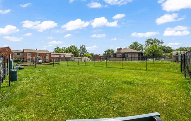 apartments with dog park