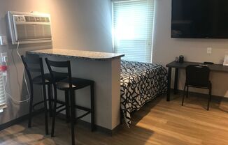 Studio, 1 bath, 265 sqft, $980