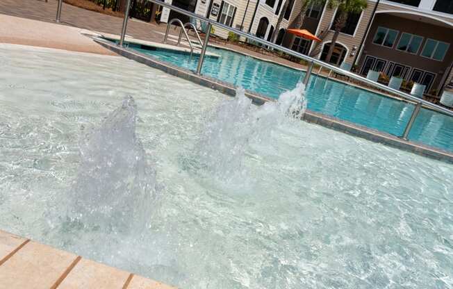 Private Swimming Pool at Abberly Crossing Apartment Homes by HHHunt, Ladson, South Carolina
