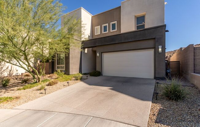 Gorgeous modern home in Henderson’s exclusive gated community, The Canyons!