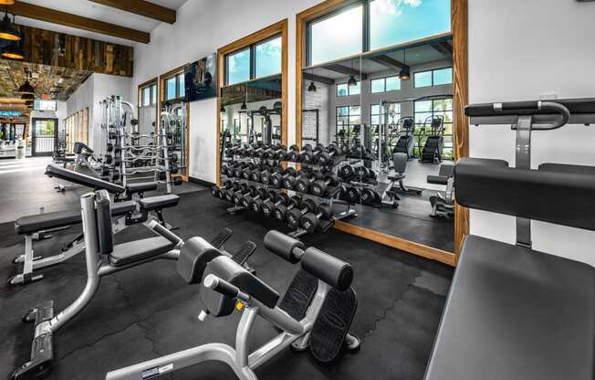 Gym at The Alibi at Lake Lilly, Ocoee, FL