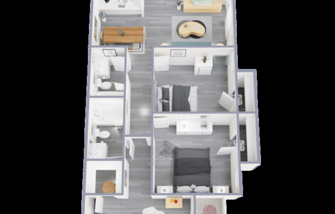 3 beds, 2 baths, 1,115 sqft, $1,625