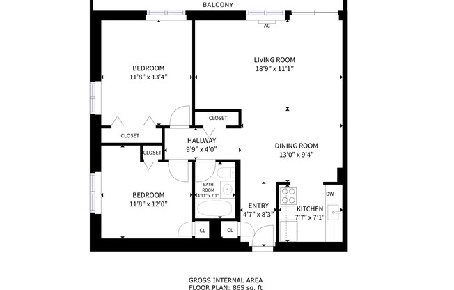 2 beds, 1 bath, 750 sqft, $2,475, Unit 26