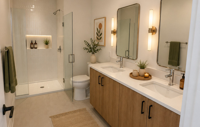 2 beds, 2 baths, 1,075 sqft, $3,995, Unit 401