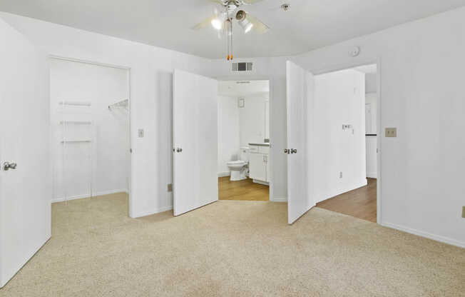 Carpeted Bedroom