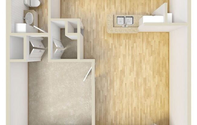 1 bed, 1 bath, 680 sqft, $1,131