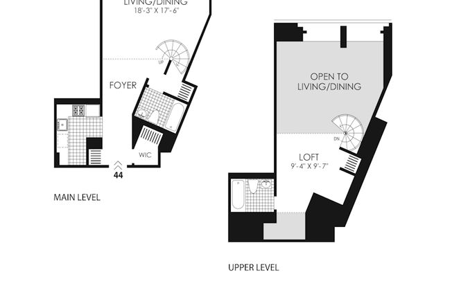 Studio, 2 baths, $8,295, Unit 844