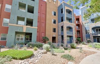 Highly upgraded 2-bedroom condo in the desirable Manhattan Condos Guard Gated Community!