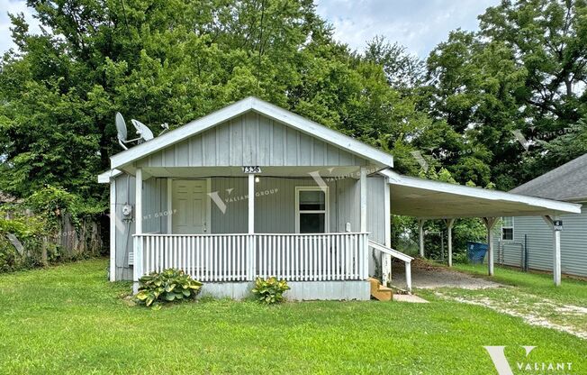 Two Bedroom, One Bathroom Home