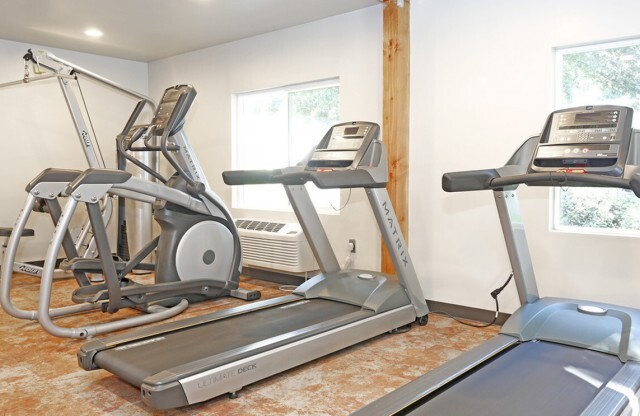 Exercise Equipment in Fitness Center at The Davenport; Apartments For Rent Sacramento