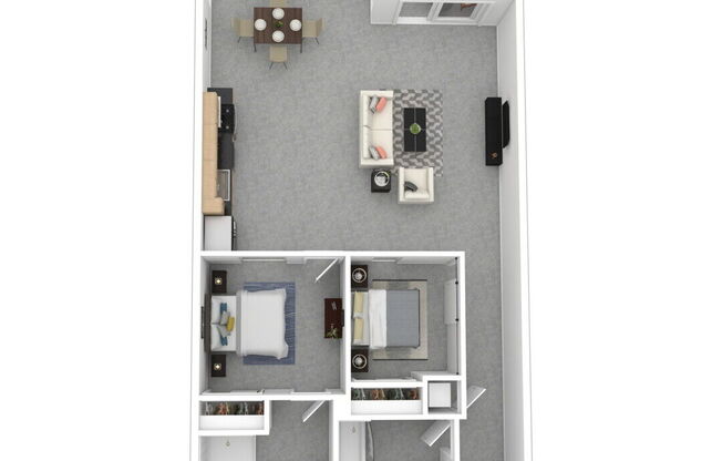 2 beds, 2 baths, 764 sqft, $5,313