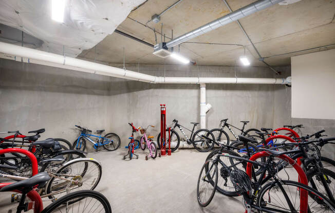 Lux Apartments Bike Storage