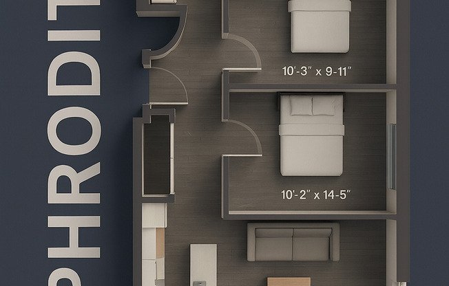 3 beds, 2 baths, 1,050 sqft, $2,350, Unit 202