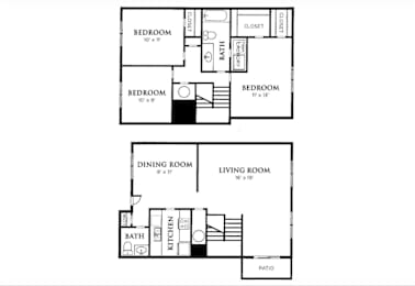 3 beds, 1.5 baths, 1,062 sqft, $2,315