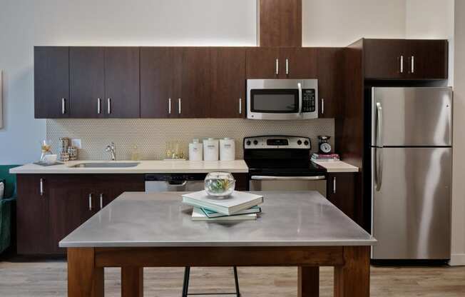 Savier Street Flats Model Kitchen