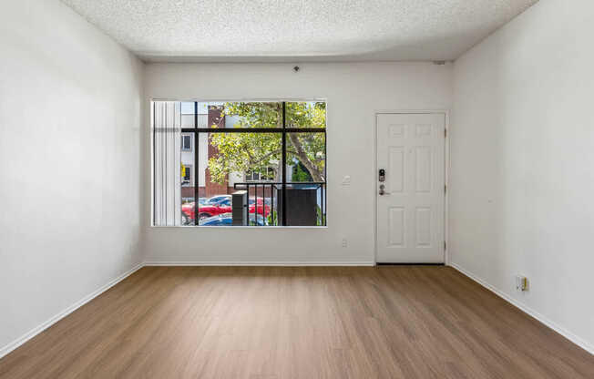 Living Room with Hard Surface Flooring