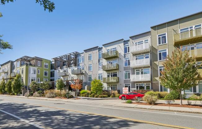 Street view at Park77 Apartments, Cambridge, MA, 02138