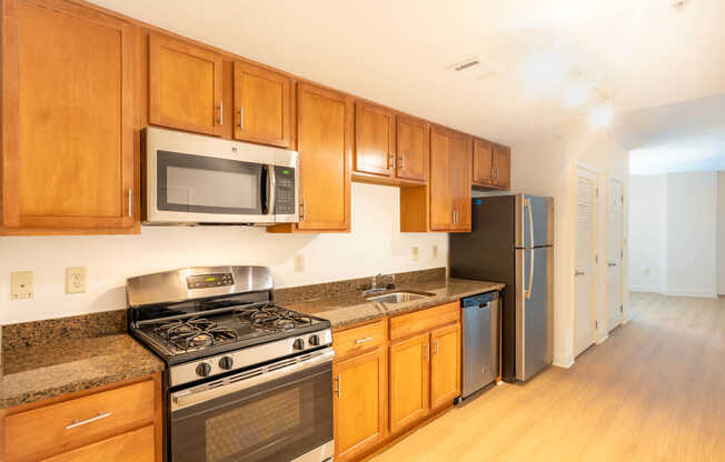 Kitchen with Stainless Steel Appliances