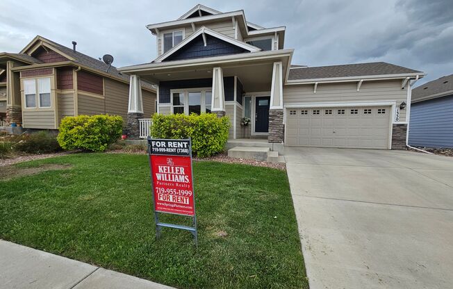 Stunning 3 Bed, 4 Bath Home with Mountain Views in Colorado Springs!