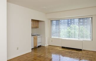 Unfurnished Living Area at Idaho Terrace, Washington, 20016